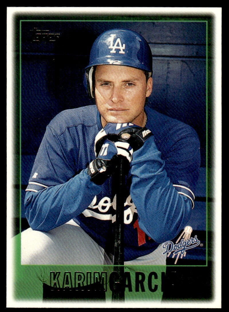 1997 Topps Baseball Card Karim Garcia gt Los Angeles Dodgers #363