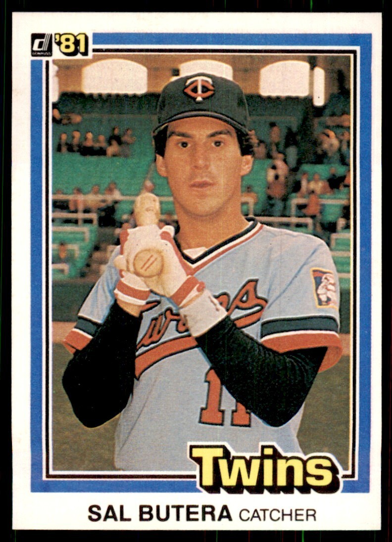 1981 Donruss Sal Butera Rookie Minnesota Twins #530