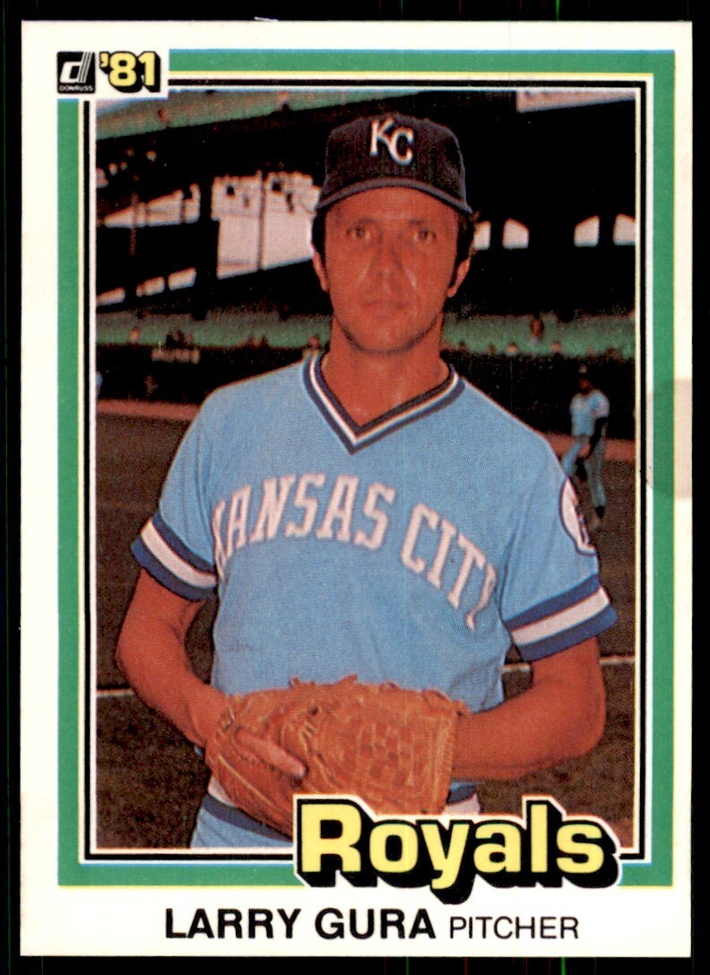 1981 Donruss Larry Gura Kansas City Royals #461