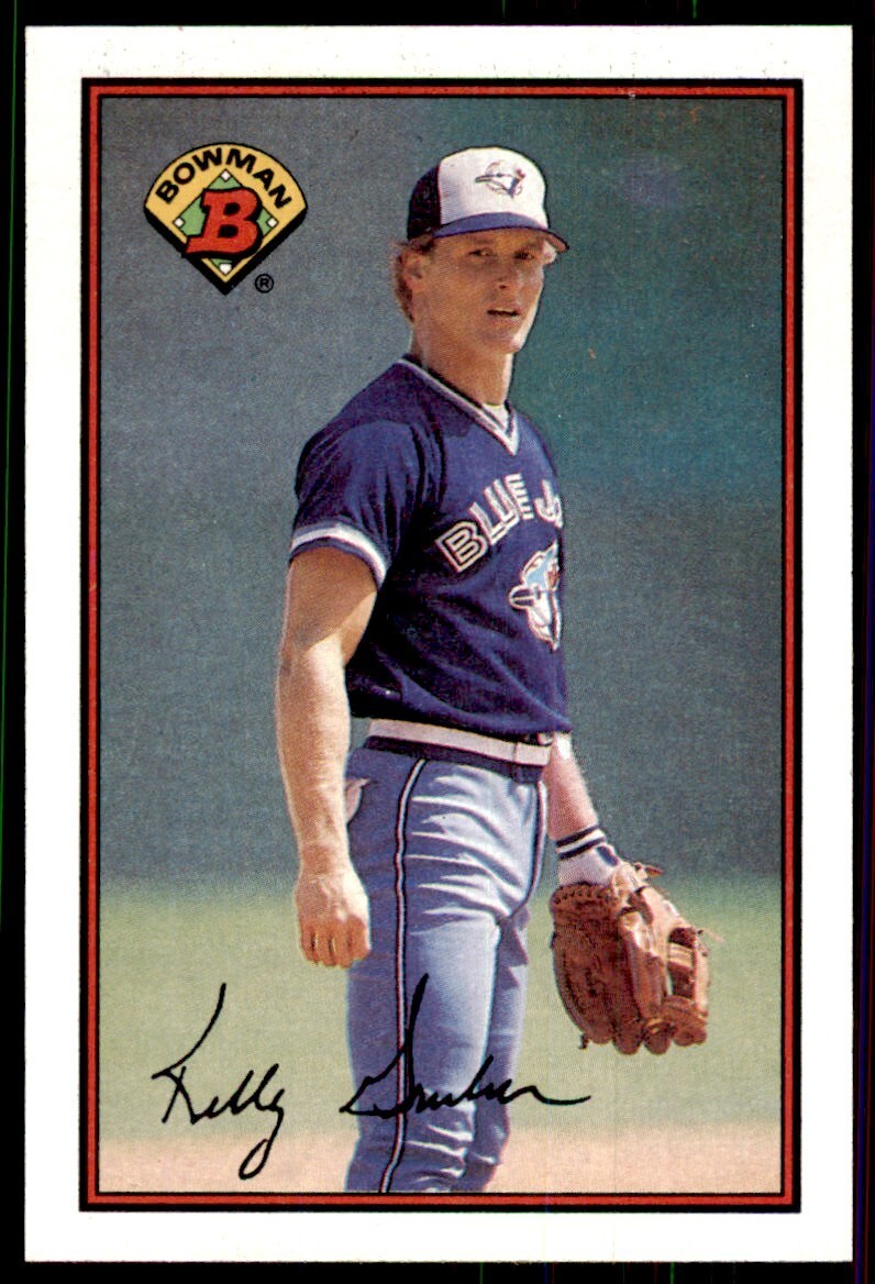 1989 Bowman Baseball Card  Kelly Gruber Toronto Blue Jays #251