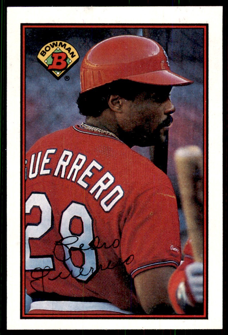 1989 Bowman Baseball Card  Pedro Guerrero St. Louis Cardinals #440