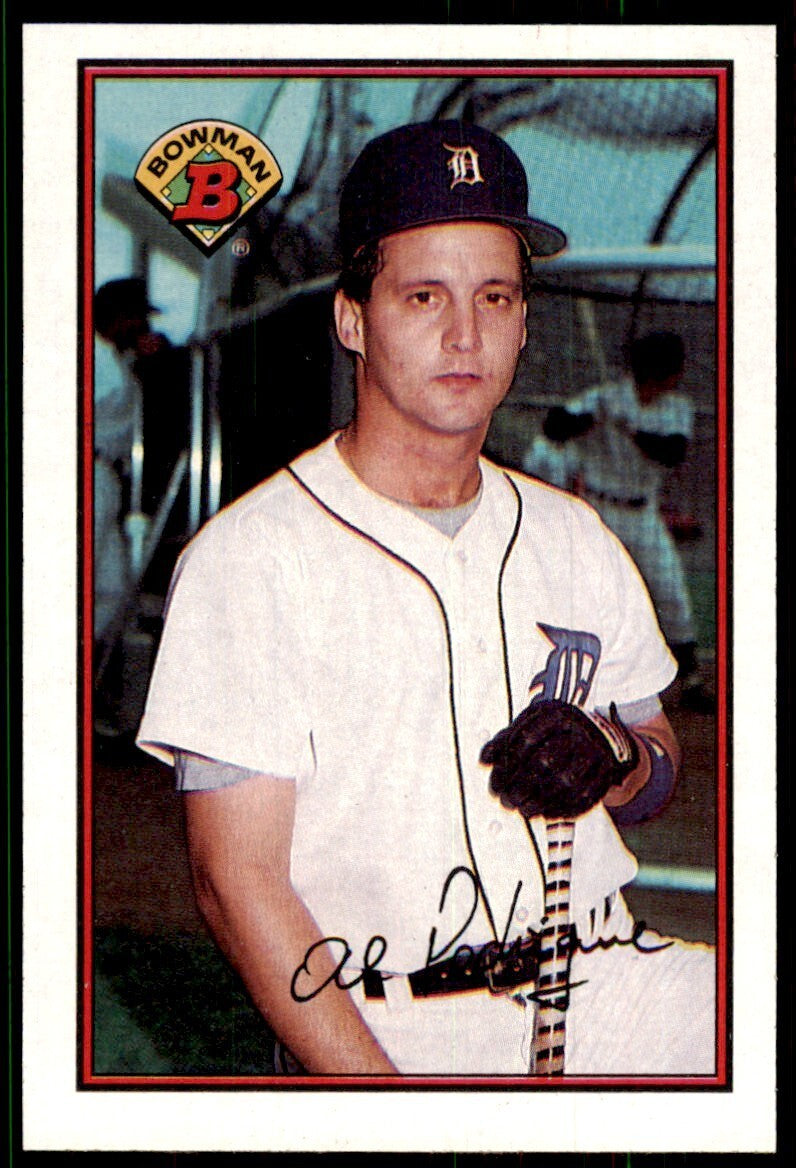 1989 Bowman Baseball Card  Al Pedrique Detroit Tigers #104