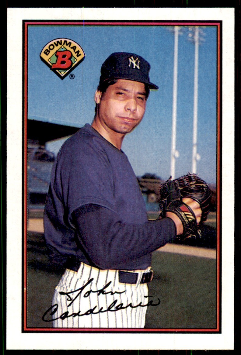 1989 Bowman Baseball Card  John Candelaria New York Yankees #171