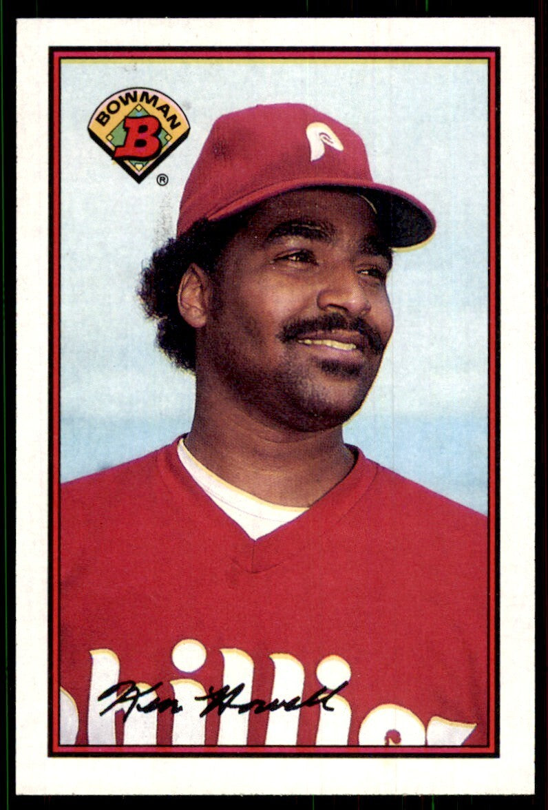 1989 Bowman Baseball Card  Ken Howell Philadelphia Phillies #394