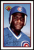 1989 Bowman Baseball Card Ty Griffin Rookie Chicago Cubs #289