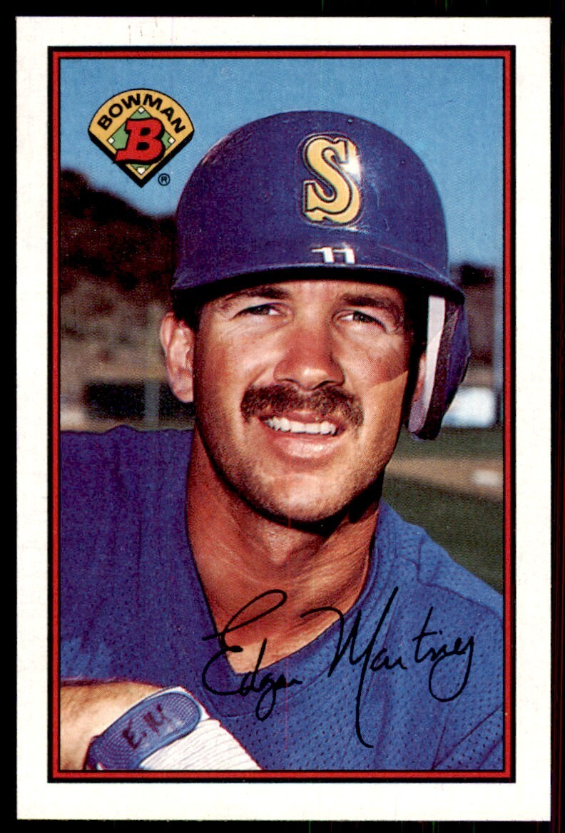 1989 Bowman Baseball Card Jay Buhner Seattle Mariners #219