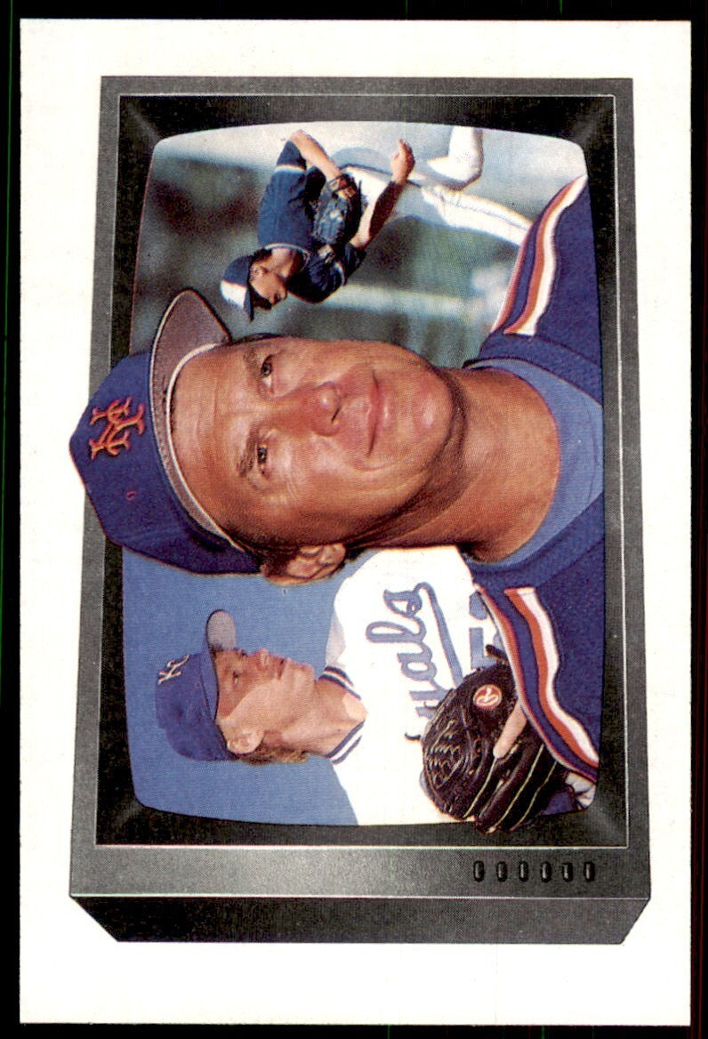 1989 Bowman Baseball Card Mel Stottlemyre New York Mets #261