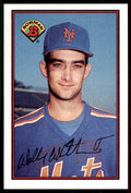 1989 Bowman Baseball Card Wally Whitehurst Rookie New York Mets #373