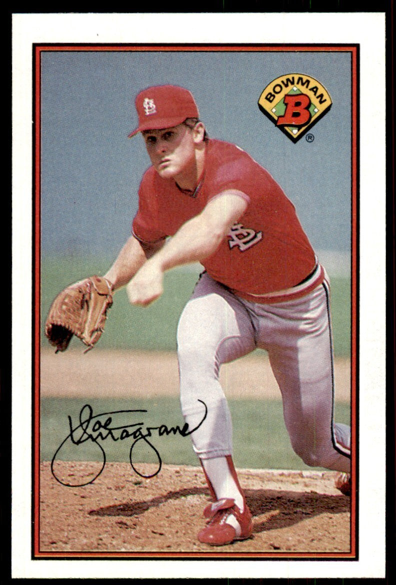 1989 Bowman Baseball Card Joe Magrane St. Louis Cardinals #432