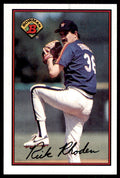 1989 Bowman Baseball Card Rick Rhoden Houston Astros #323