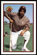 1989 Bowman Baseball Card Garry Templeton San Diego Padres #455