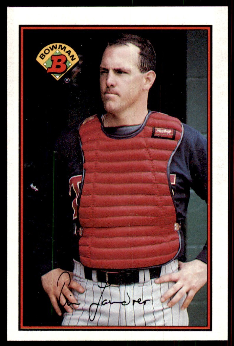 1989 Bowman Baseball Card Tim Laudner Minnesota Twins #154