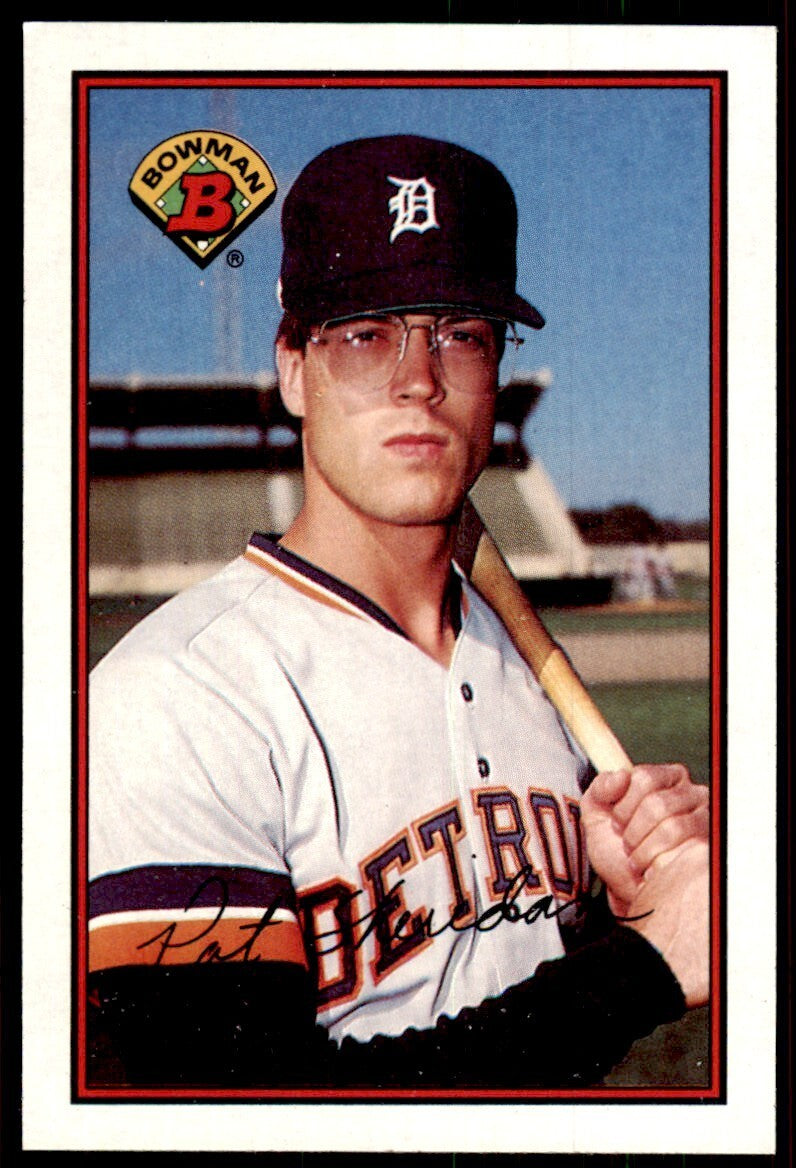 1989 Bowman Baseball Card Pat Sheridan Detroit Tigers #107