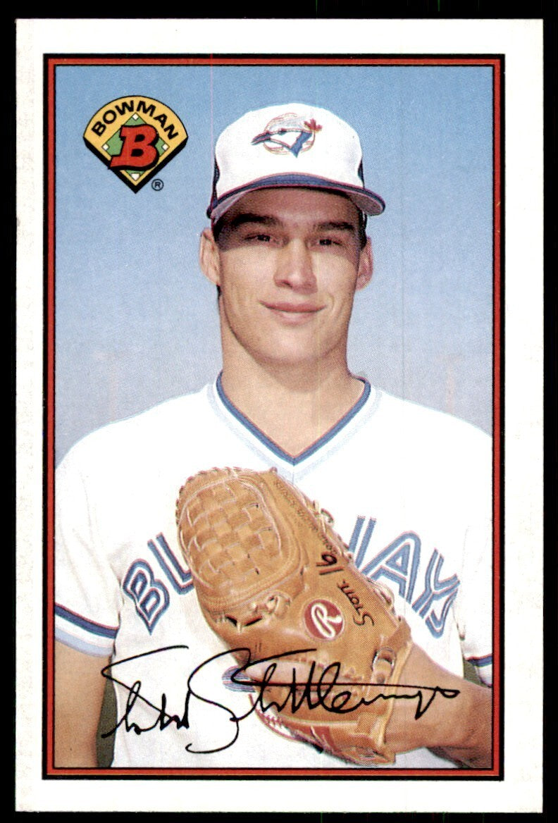 1989 Bowman Baseball Card Todd Stottlemyre Toronto Blue Jays #242