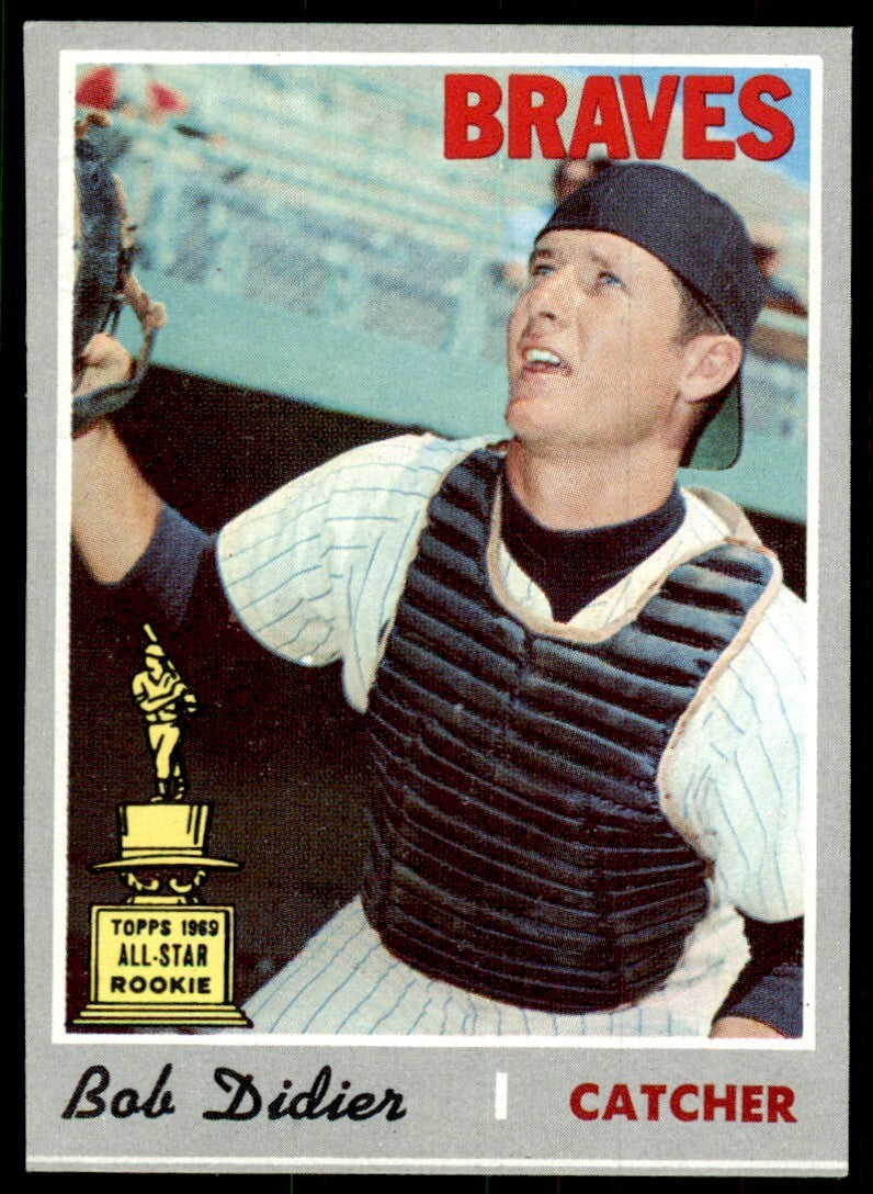 1970 Topps Baseball Card Bob Didier Atlanta Braves #232