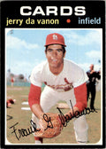 1971 Topps Baseball Card Jerry DaVanon B St. Louis Cardinals #32