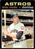 1971 Topps Baseball Card Denis Menke C Houston Astros #130