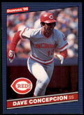1986 Donruss Dave Concepcion Baseball Cards #243