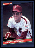 1986 Donruss Kent Tekulve Baseball Cards #111