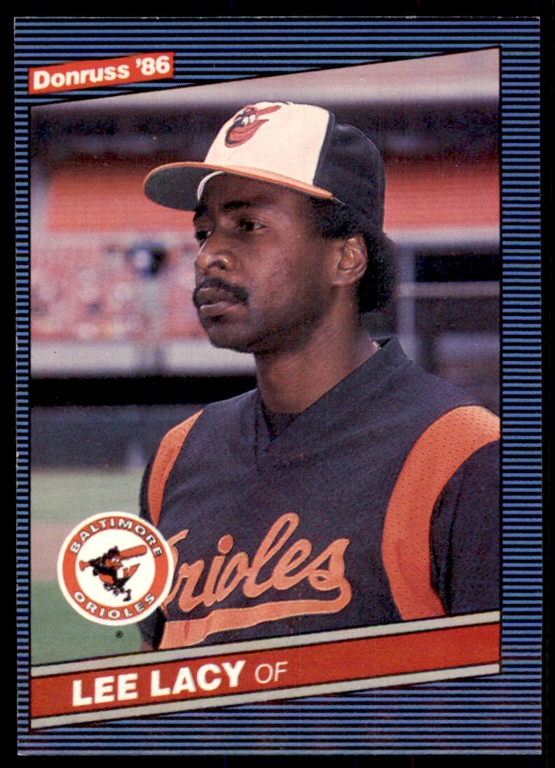 1986 Donruss Lee Lacy B Baseball Cards #228