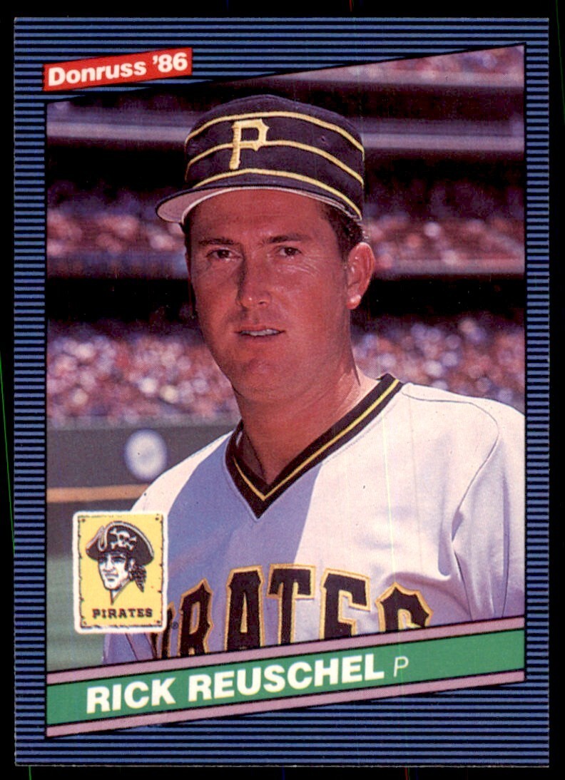 1986 Donruss Rick Reuschel Baseball Cards #532