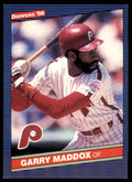 1986 Donruss Garry Maddox B Baseball Cards #407