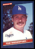 1986 Donruss Tom Niedenfuer A Baseball Cards #397