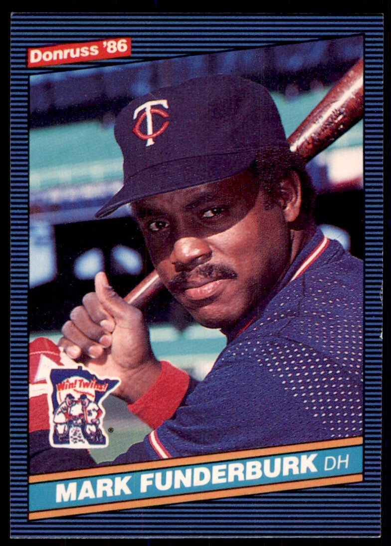 1986 Donruss Mark Funderburk A Baseball Cards #630