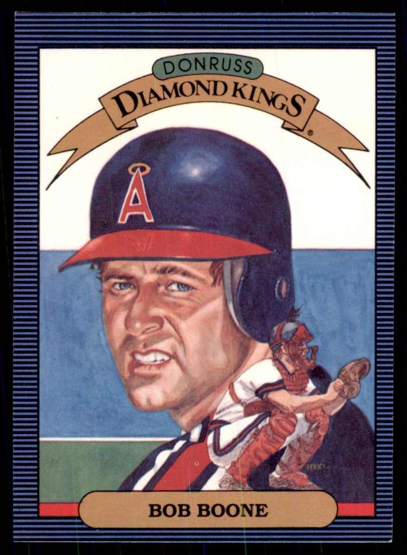 1986 Donruss. Bob Boone Baseball Cards #17