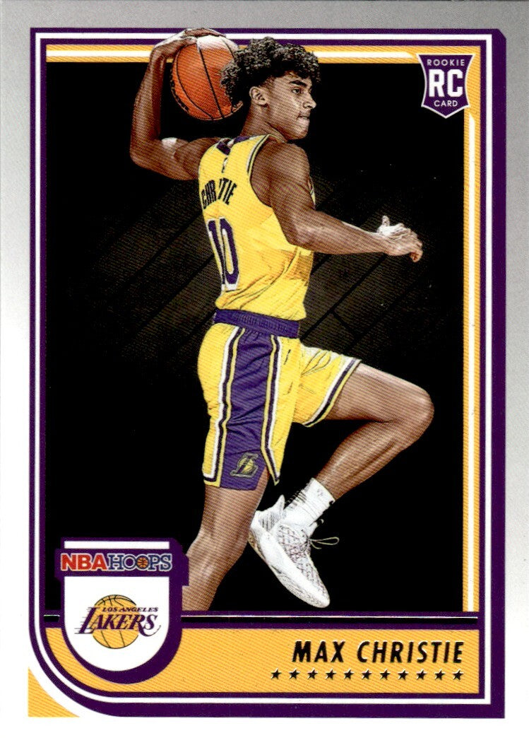 2022-23 Hoops Basketball Card Max Christie B #262