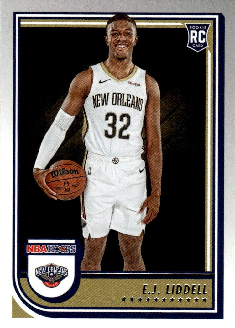 2022-23 Hoops Basketball Card E.J. Liddell #266