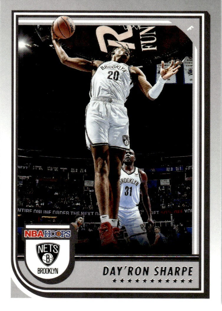 2022-23 Hoops Basketball Card Day'ron Sharpe #17