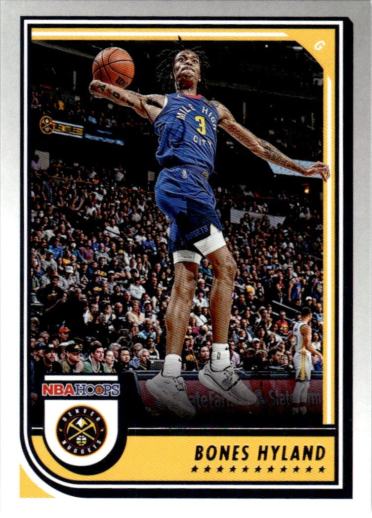 2022-23 Hoops Basketball Card Bones Hyland A #192