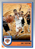 2022-23 Hoops Basketball Card Obi Toppin #21