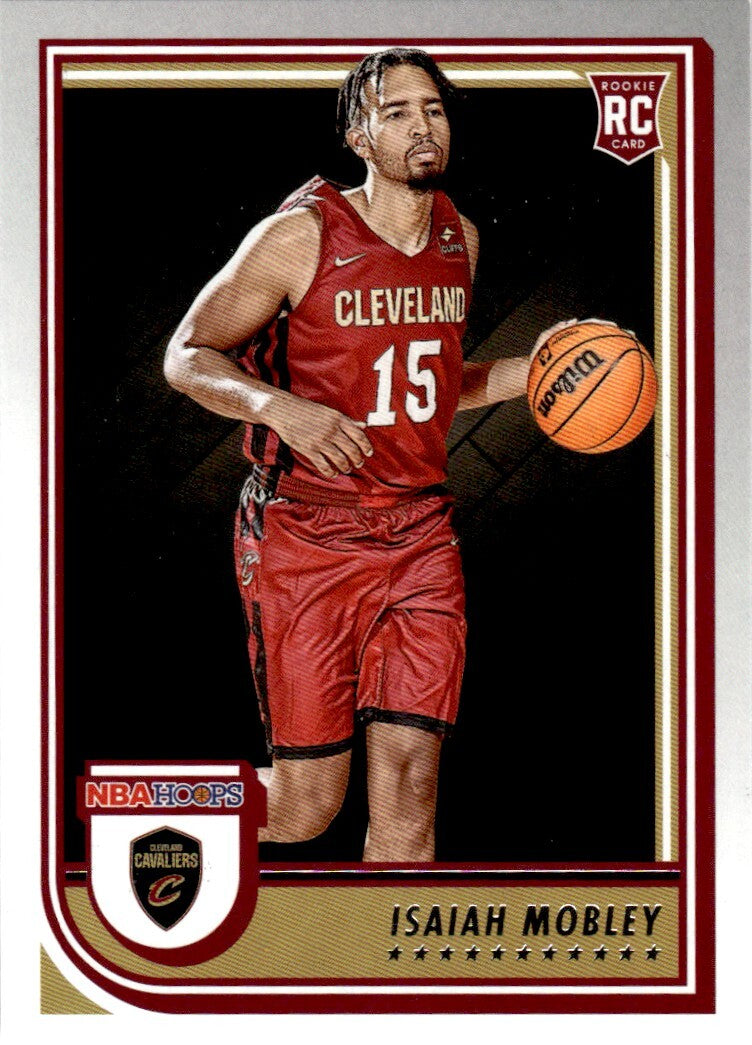 2022-23 Hoops Basketball Card Isaiah Mobley #268