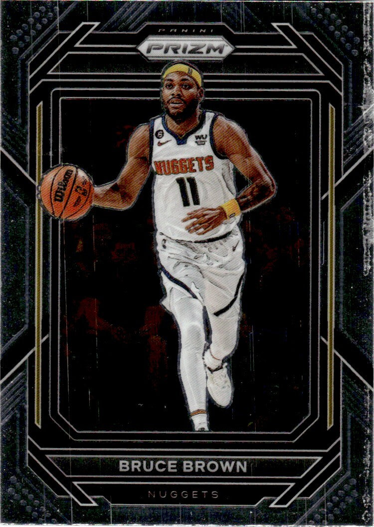 2022 Panini Prizm Basketball Card Bruce Brown #40