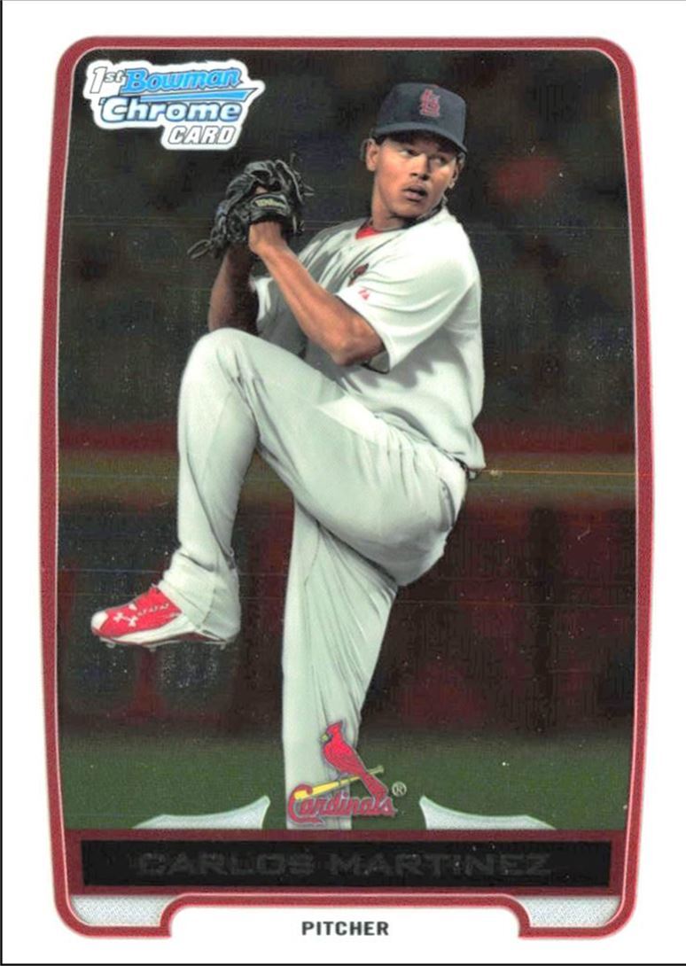 2012 Bowman Chrome Prospects Carlos Martinez St. Louis Cardinals #BCP108