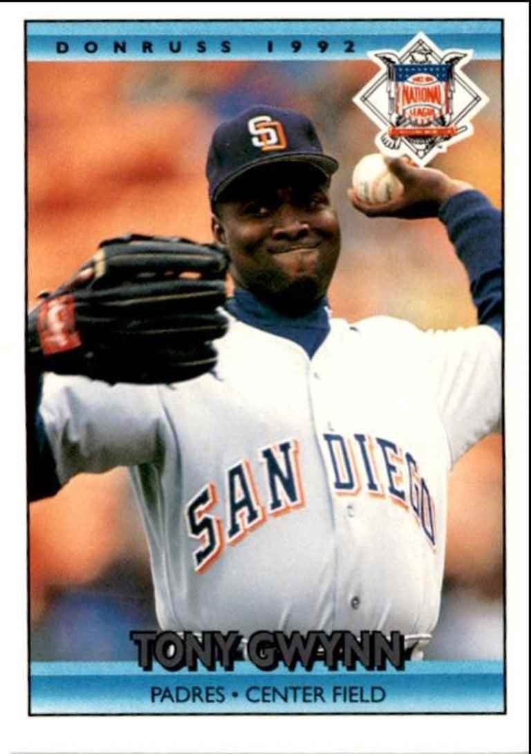 1992 Donruss Tony Gwynn San Diego Padres #425