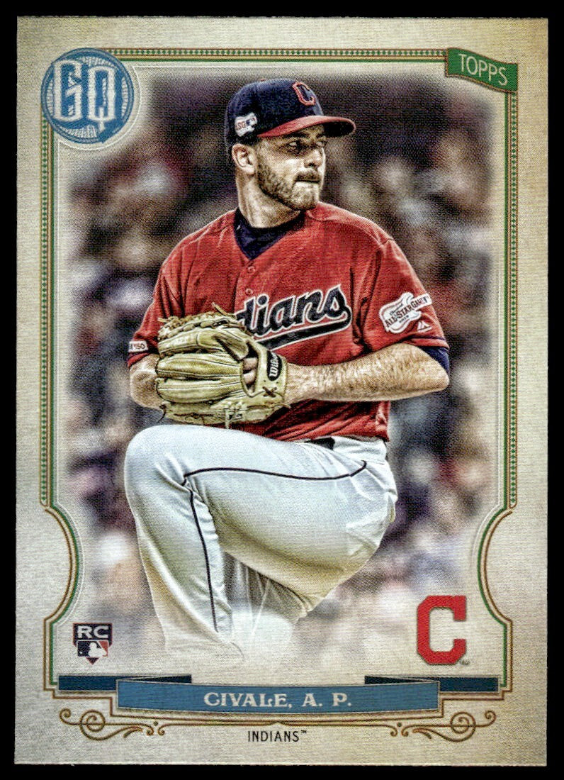 2020 Topps Gypsy Queen Aaron Civale Rookie Cleveland Indians #232