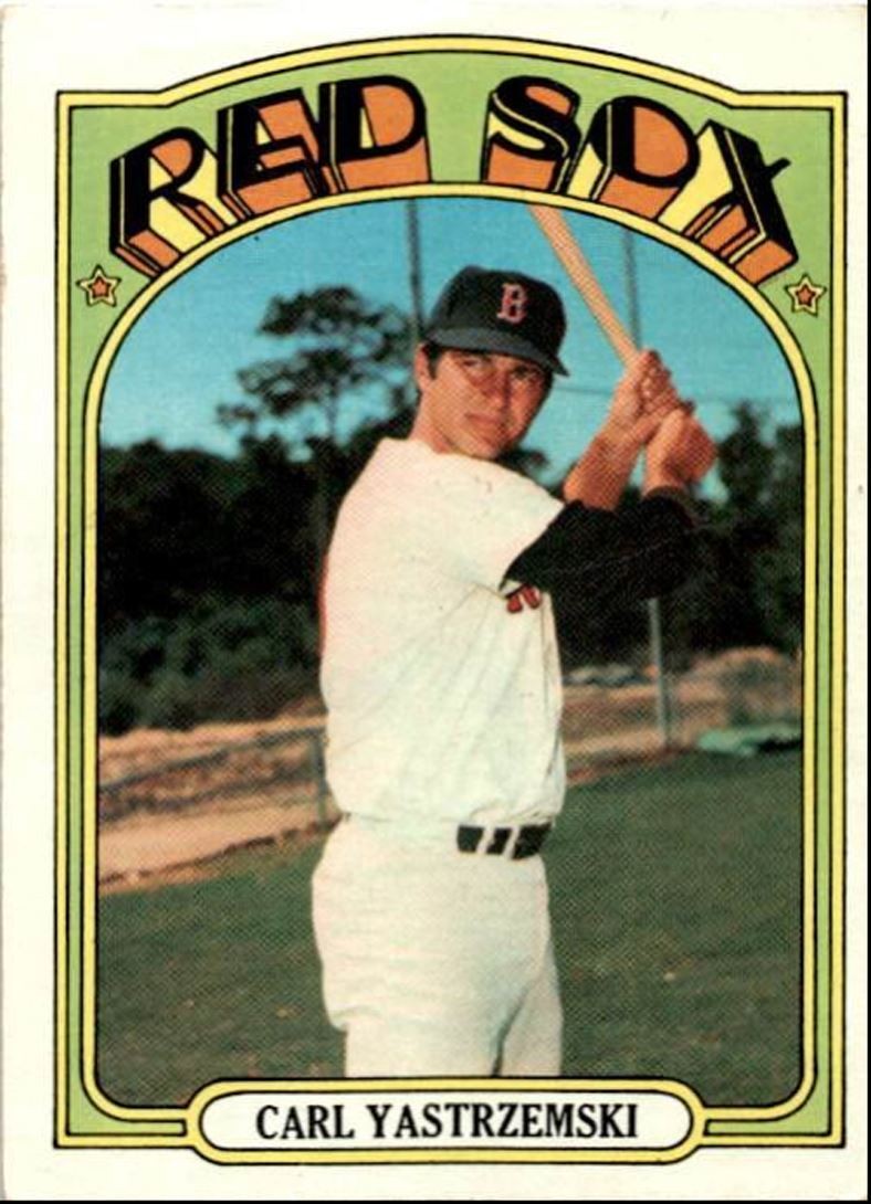 1972 Topps Carl Yastrzemski a Texas Rangers #37