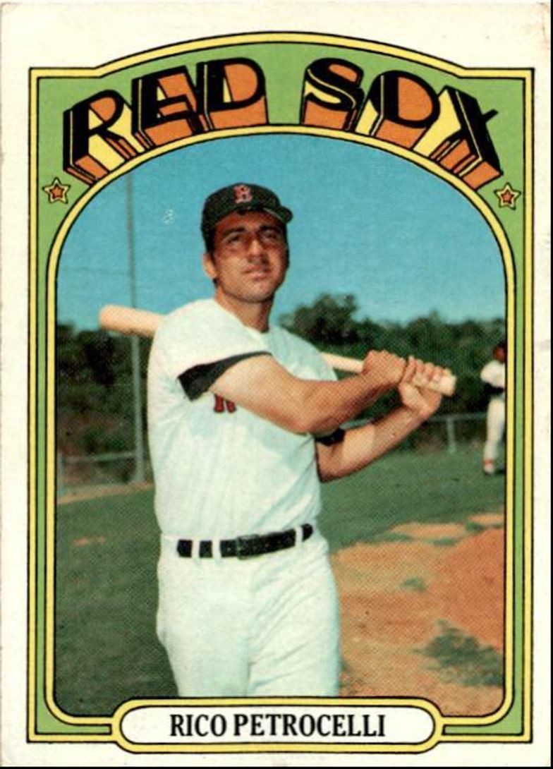 1972 Topps Rico Petrocelli 4 Boston Red Sox #30