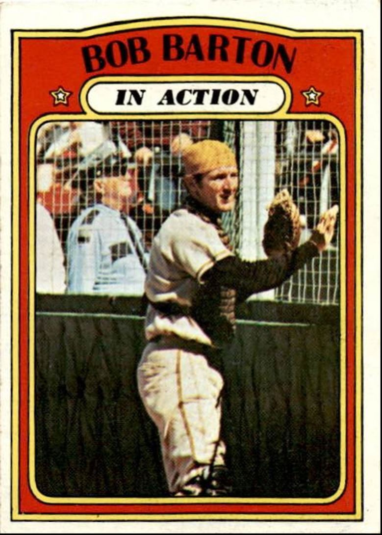 1972 Topps Bob Barton f San Diego Padres #40