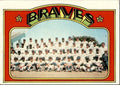 1972 Topps Team Card 1 Atlanta Braves #21