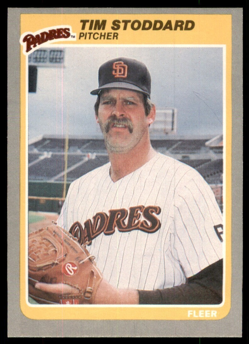1985 Fleer Update Tim Stoddard Baseball Cards #U-111