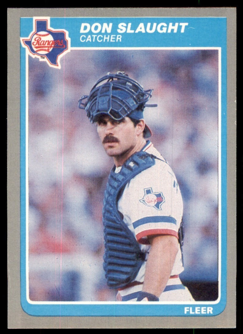 1985 Fleer Update Don Slaught Baseball Cards #U-104