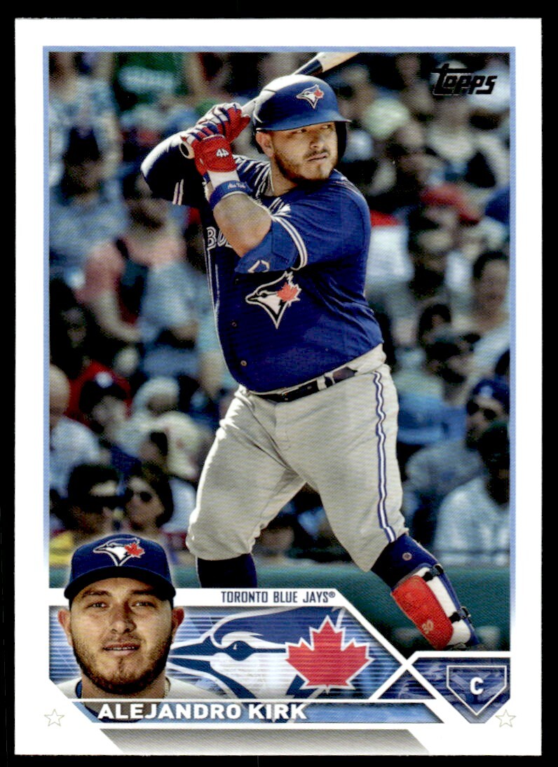 2023 Topps Baseball Card Alejandro Kirk Toronto Blue Jays #413