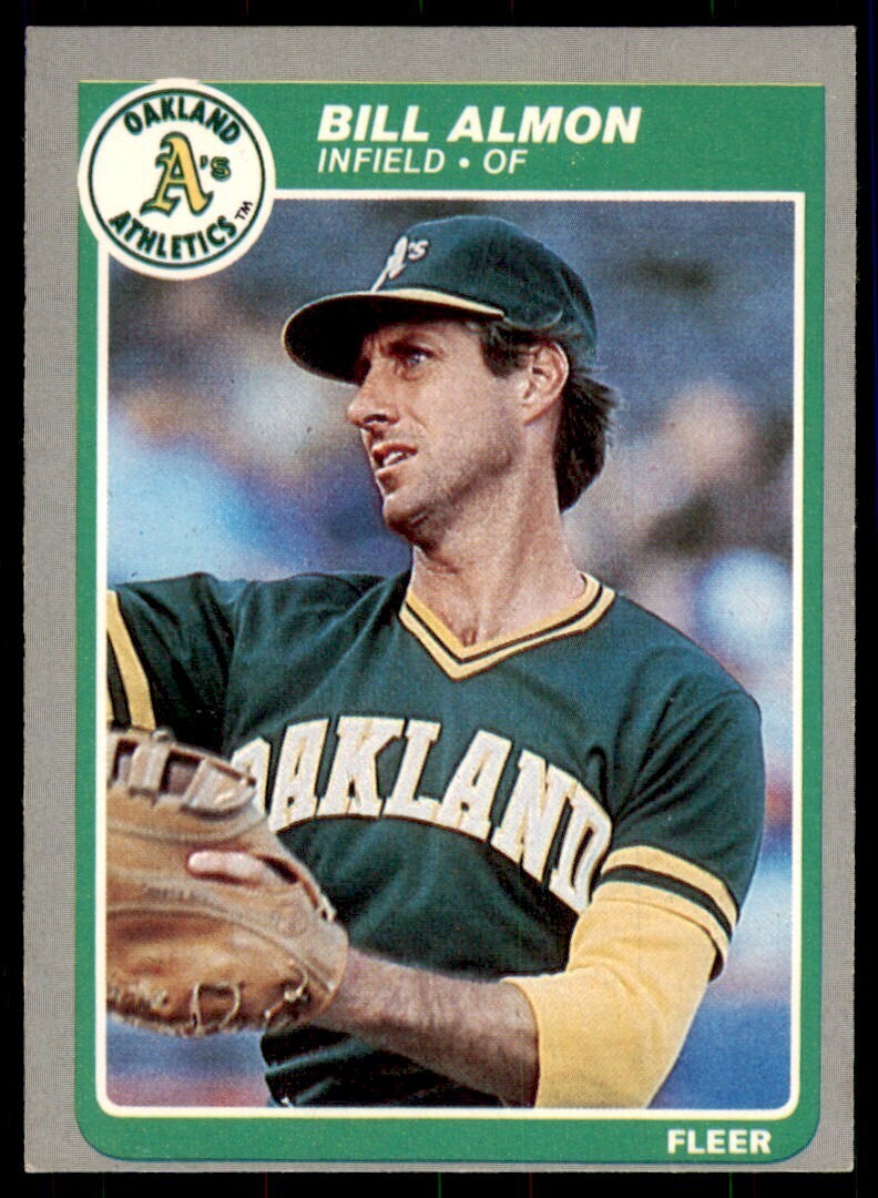 1985 Fleer Bill Almon Baseball Cards #414