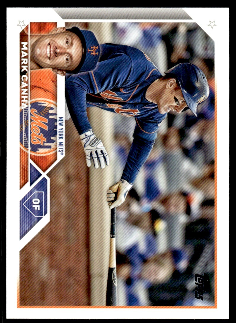 2023 Topps Baseball Card Mark Canha New York Mets #329