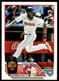 2023 Topps Baseball Card Amed Rosario Cleveland Guardians #456