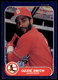 1986 Fleer Ozzie Smith. Baseball Cards #46